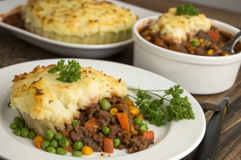 What is the difference between a cottage pie and shepherd's pie