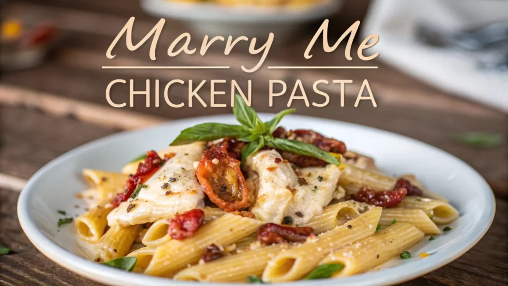 Why is it called marry me chicken pasta