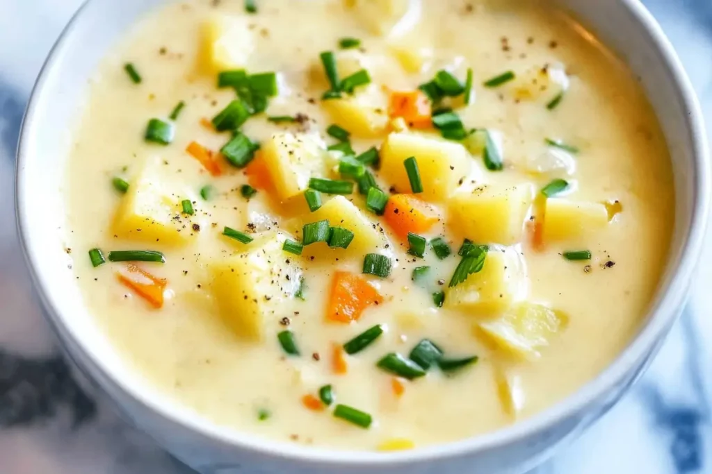 Why is my potato soup not creamy_f