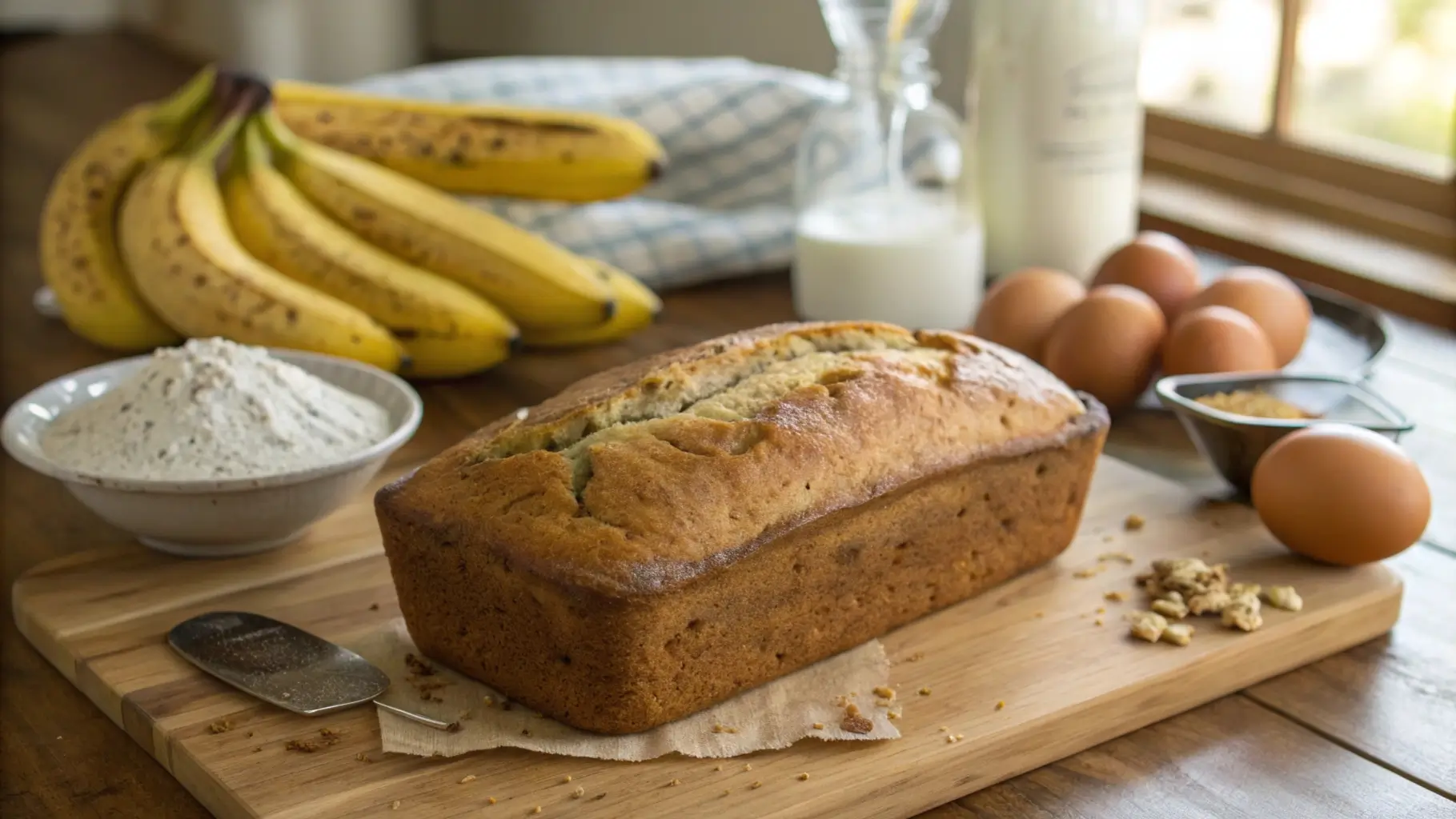 3 ingredient banana bread2