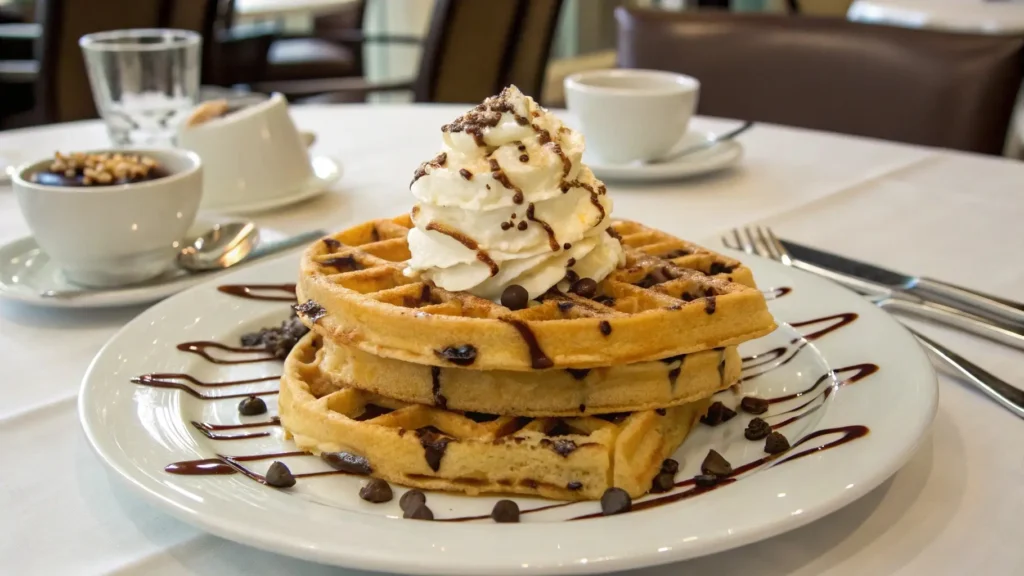 Does IHOP make chocolate chip waffles