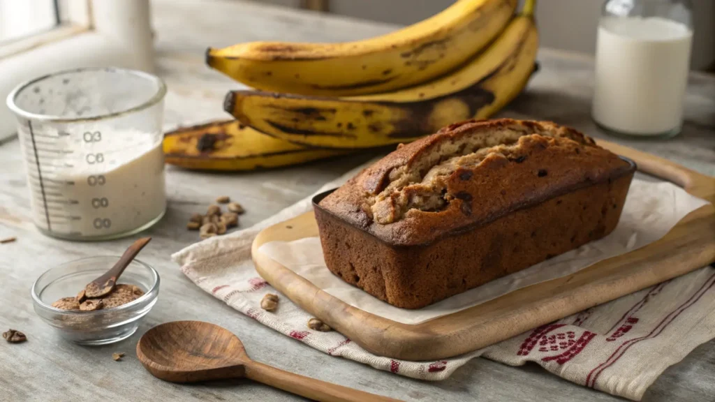 Why are older bananas better for banana bread